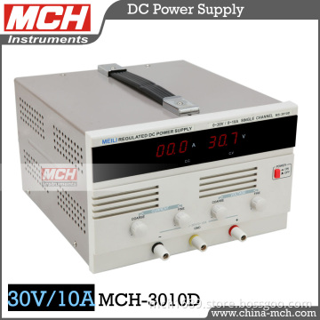 300W 30V 10A Variable Single Channel Output Digital Linear DC Power Supply with CE & RoHS (MCH-3010D)